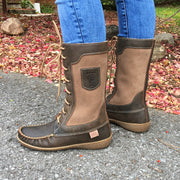 Women's 12" Sheepskin Snowshoe Mukluks Boots
