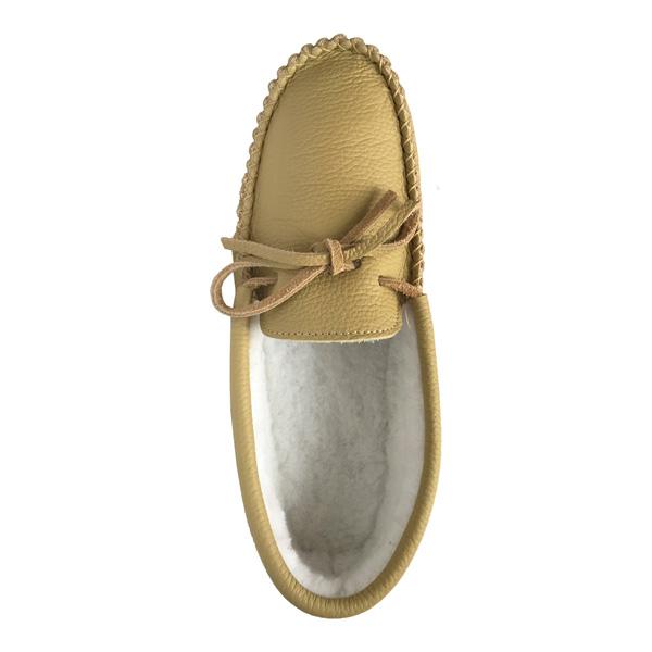 Fleece lined moccasins mens hotsell