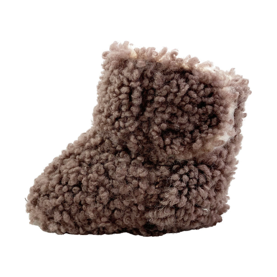 Baby Genuine Sheepskin Bootie Slippers