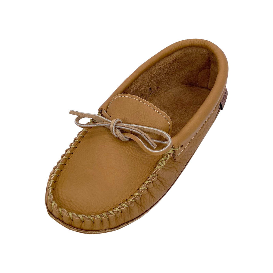 Women's Genuine 'Deer Touch' Leather Soft Sole Moccasin Slippers â Leather-Moccasins
