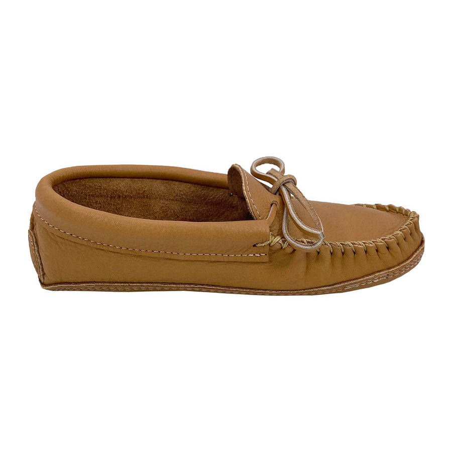 Women's Moose Hide Leather Earthing Moccasins