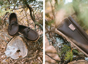 Men's Moose Hide Leather Moccasin Shoes