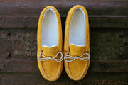 Men's Soft Sole Moosehide Suede Moccasins