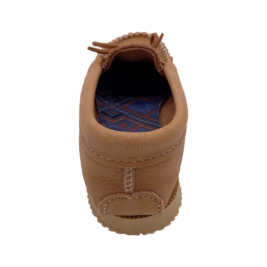 Women's Genuine Moosehide Leather Beaded Moccasin Shoes – Leather