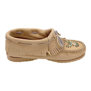 Women's Beaded Ankle Moccasin Shoes