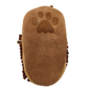 Baby Moosehide Bear Paw Moccasins