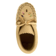 Baby Moose Hide Beaded Moccasins