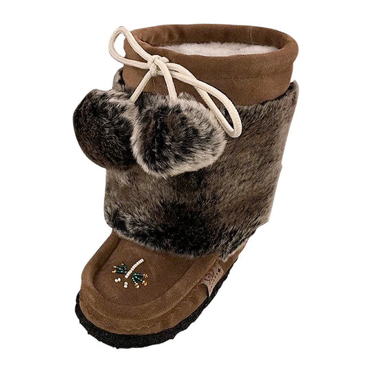 Children's 8" Canadian Mukluks Faux Fur (Final Clearance 2xl only)