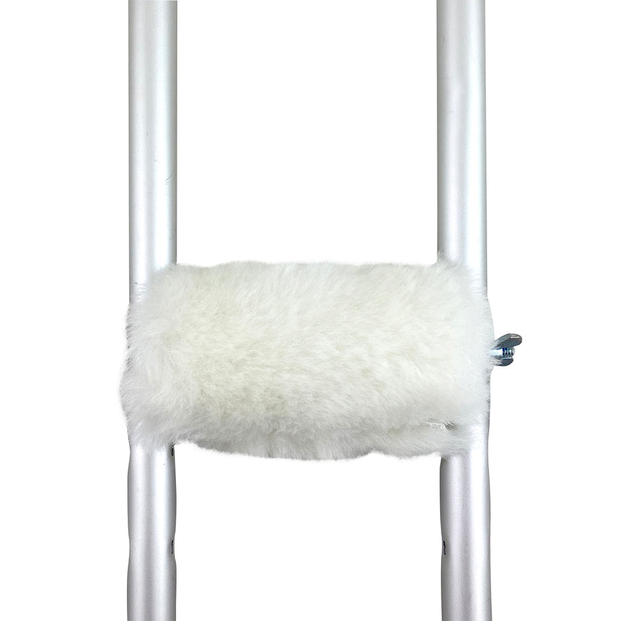 Natural Sheepskin Crutch Handle Cover