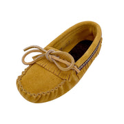 Women's Fringed Soft Sole Suede Moccasins