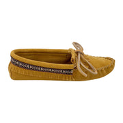 Women's Fringed Soft Sole Suede Moccasins