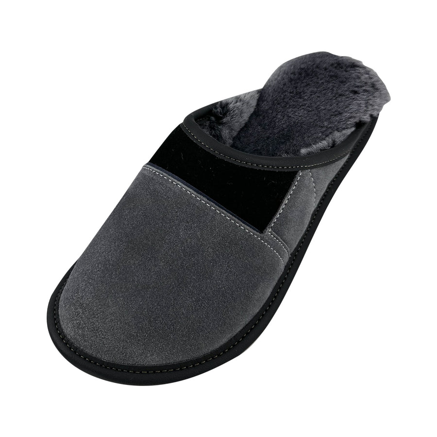 Men's Sheepskin Slip-On Slippers