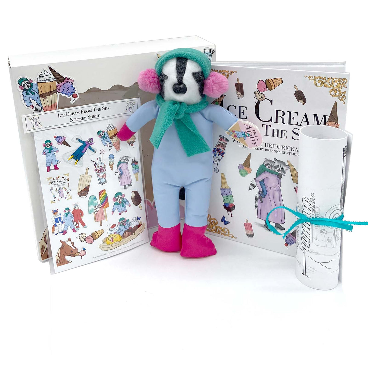 Heidi Rikar Ice Cream From The Sky Book by Heidi Rickard Illustrated by Breanna ...