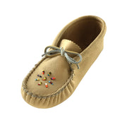 Children's Moose Hide Beaded Moccasins