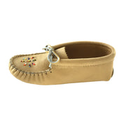 Children's Moose Hide Beaded Moccasins