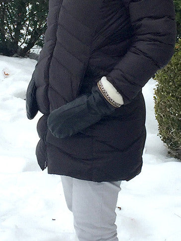 Women's Sheepskin Mittens (Final Clearance - Size Small & Medium ONLY)