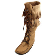 Women’s 15” Moose Hide Fringed Mukluks Boots