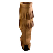 Women’s 15” Moose Hide Fringed Mukluks Boots