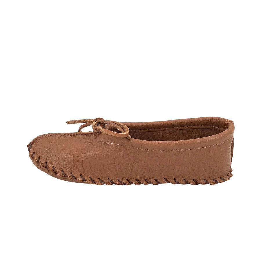 Ladies leather moccasin slippers deals
