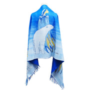 Maxine Noel Mother Winter Art Print Shawl