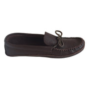 Men's Soft Sole Leather Moccasins Burgundy (Final Clearance)