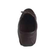 Men's Soft Sole Leather Moccasins Burgundy (Final Clearance)