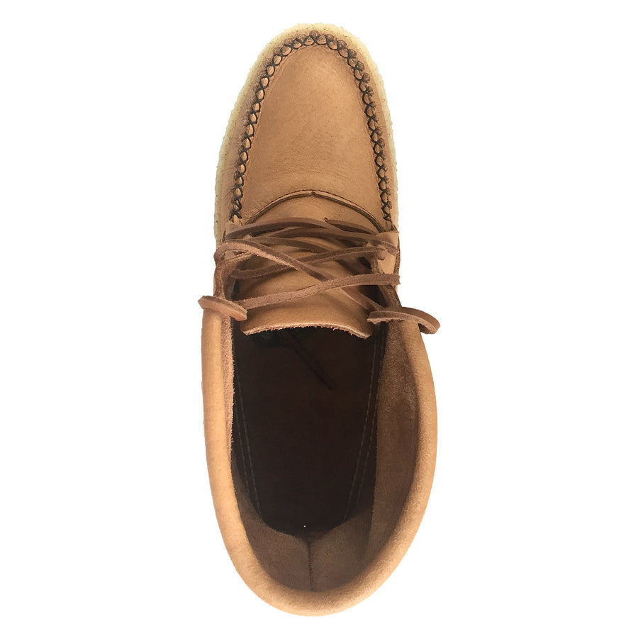 Men’s Crepe Sole Moosehide Moccasin Boots