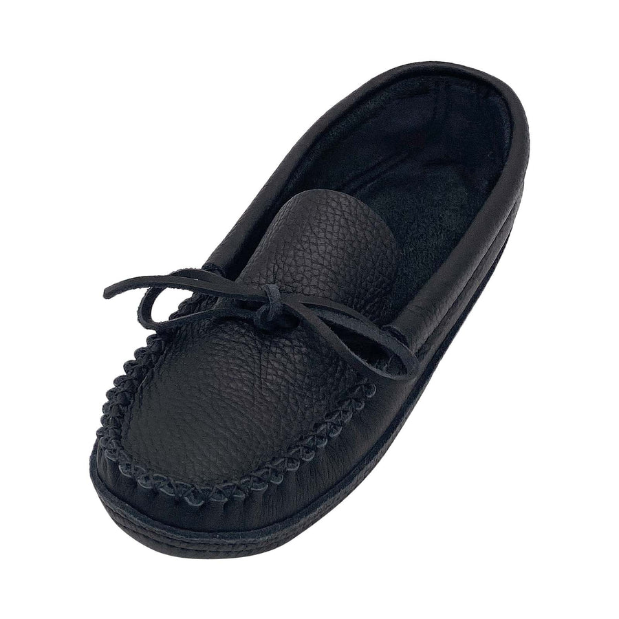 Men's Soft Sole Moose Hide Leather Moccasins