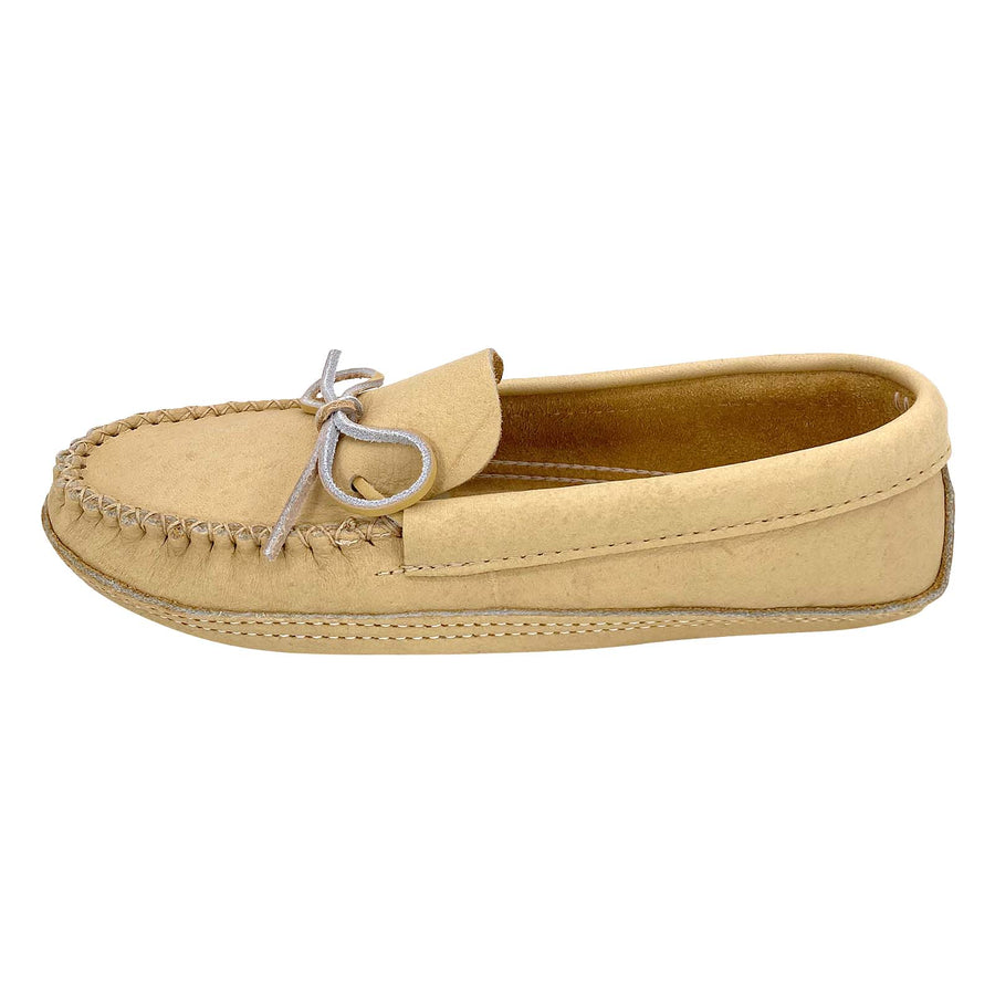 Men's Soft Sole Moose Hide Leather Moccasins