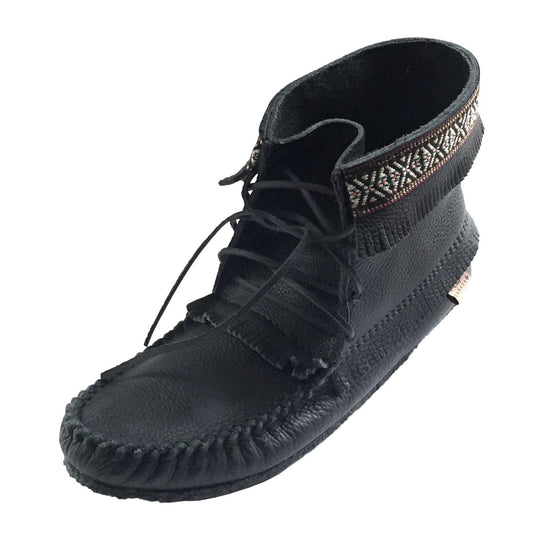 Best Men s Authentic Genuine Leather Suede Moccasin Slippers Rubber Soled House Shoes Native American Handmade in Canada Available with Sheepskin or Fleece Lining Leather Moccasins
