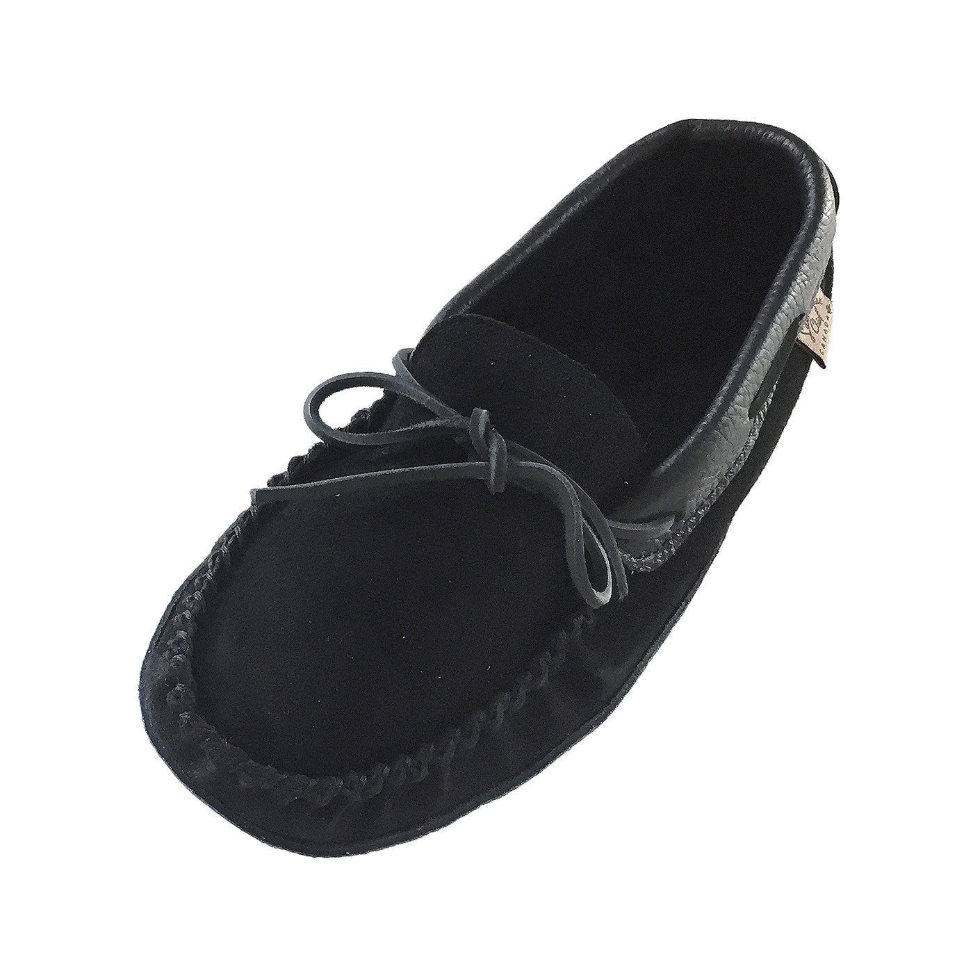 Men's Genuine Suede Soft Sole Indoor Casual Moccasin Slippers â Leather-Moccasins