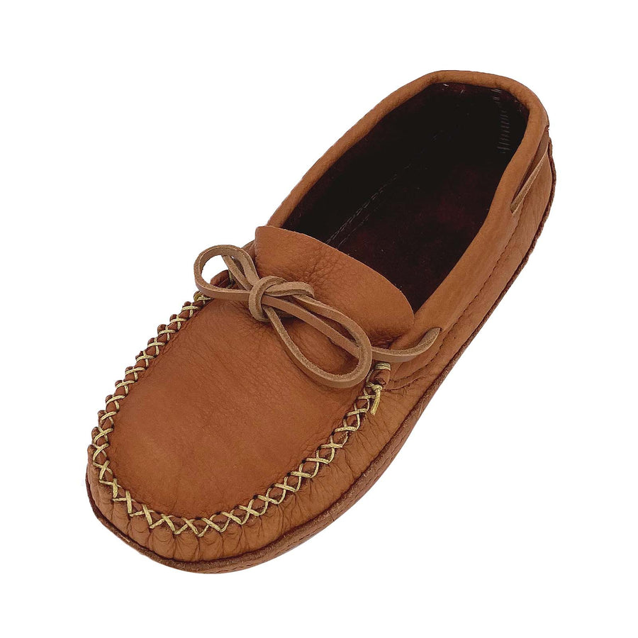 Mens Unlined Bullhide Soft Sole Moccasin