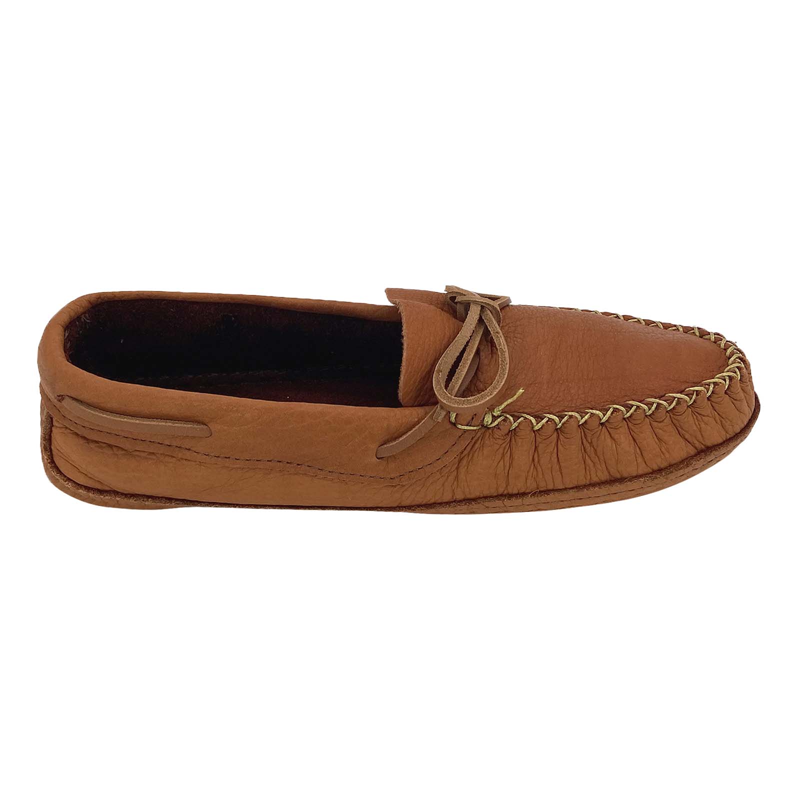 Mens Unlined Bullhide Soft Sole Moccasin