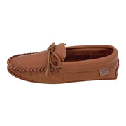 Men's Soft Sole Brown Leather Moccasins