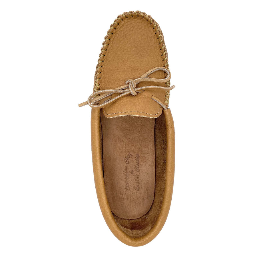 Men's Moose Hide Leather Moccasin Shoes