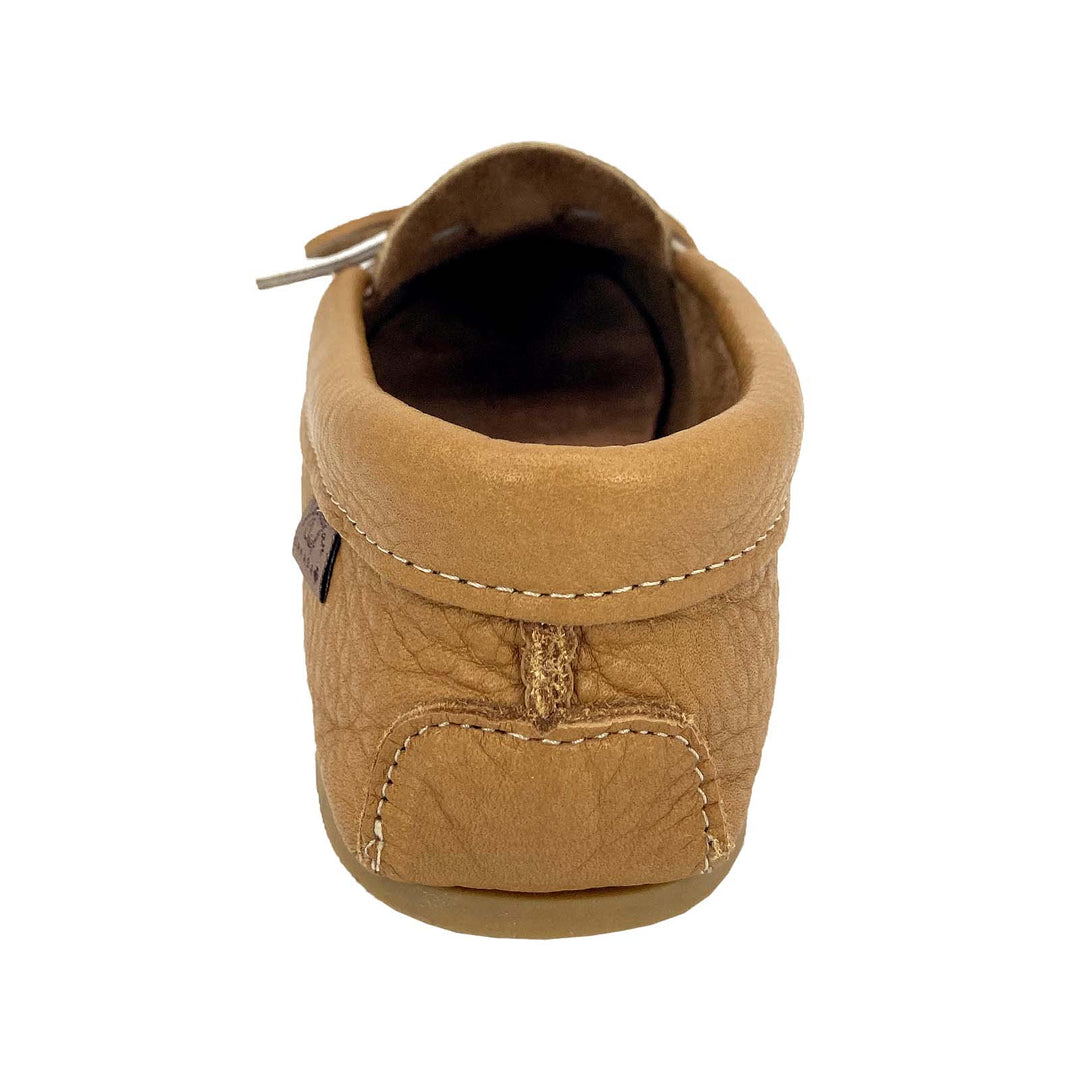 Men's Crepe Sole Genuine Cork Tan Moose Hide Leather Moccasin Shoes ...