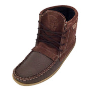 Men's Mohican Suede Leather Ankle Moccasin Boots