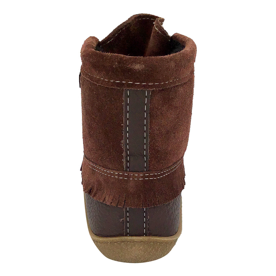 Men's Mohican Suede Leather Ankle Moccasin Boots