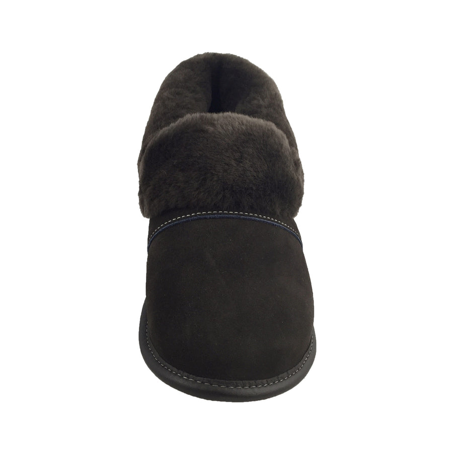 Men's Low Cut Sheepskin Slippers