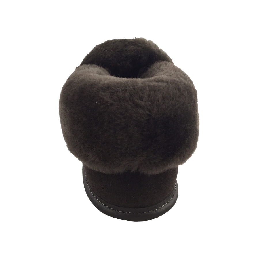 Men's Low Cut Sheepskin Slippers