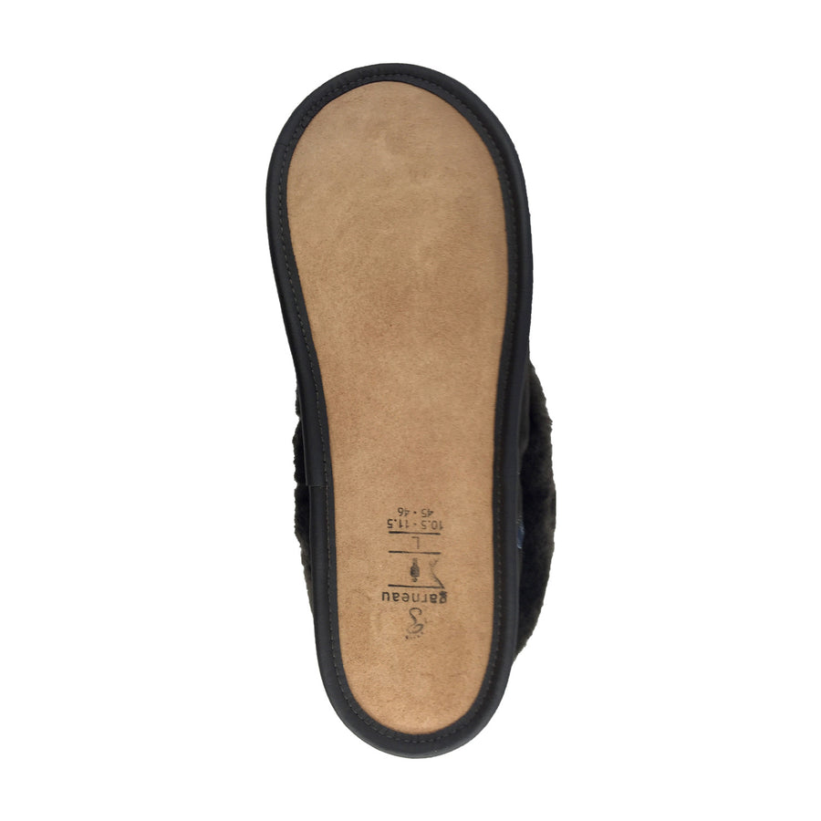 Men's Low Cut Sheepskin Slippers