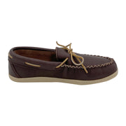 Men's Memory Foam Moosehide Leather Moccasins