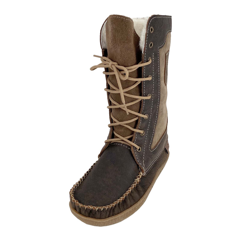 Men s 12 Sheepskin Lined Snowshoe Mukluks