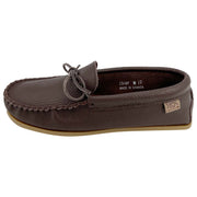 Men's Moose Hide Leather Moccasin Shoes