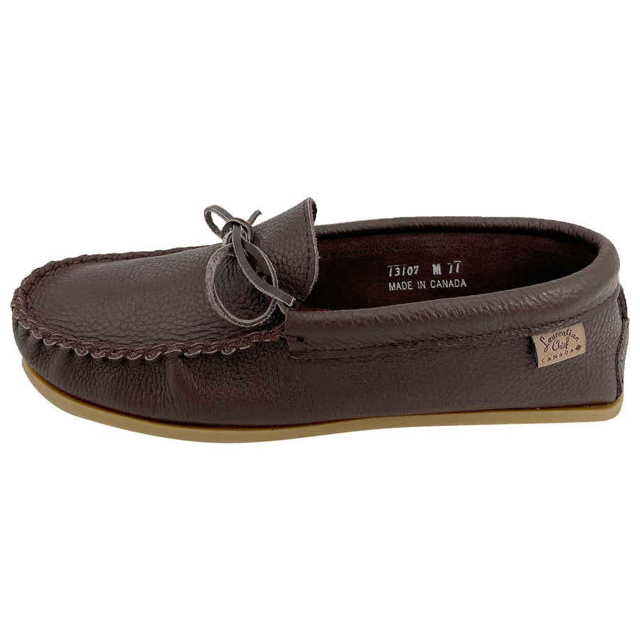 Men's Moose Hide Leather Moccasin Shoes