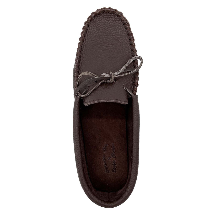 Men's Moose Hide Leather Moccasin Shoes