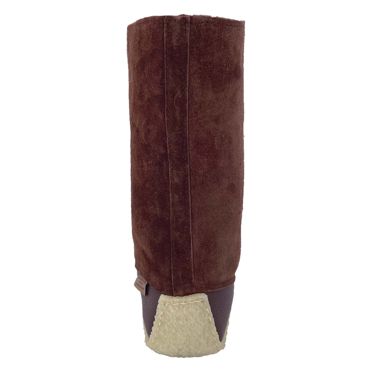 Men's 13" Brown Sheepskin Lined Snowshoe Tall Lace Up Moccasin Boots