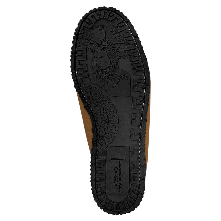 Men's Moose Hide Beaded Moccasin Shoes (Final Clearance)