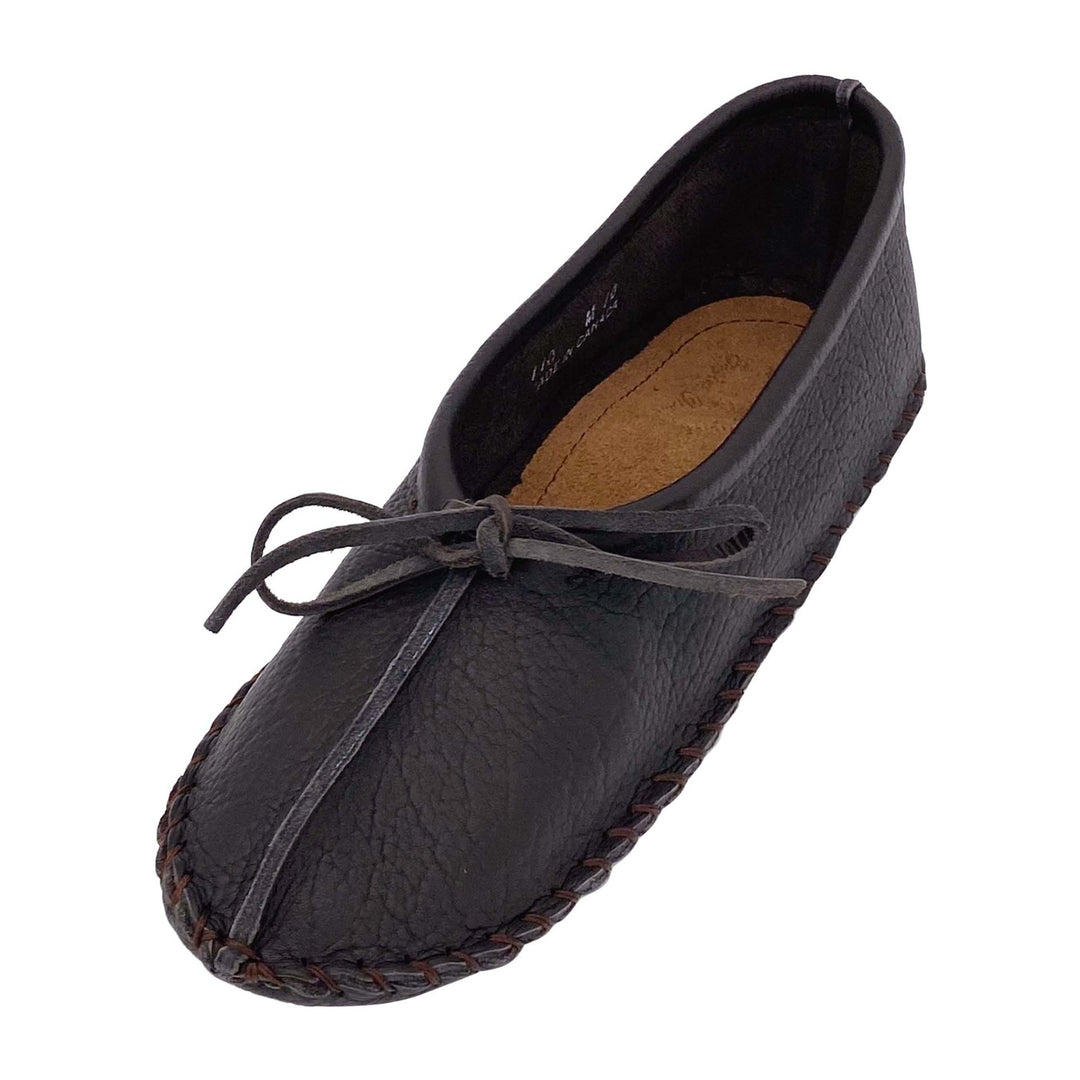 Men's Soft Sole Buffalo Hide Leather Minimalist Moccasins for Earthing ...