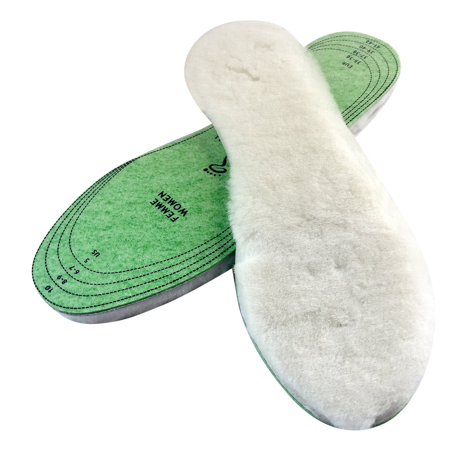 Men's & Women's Multi-Size Sheepskin Insoles